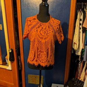 NWT Lacy Top